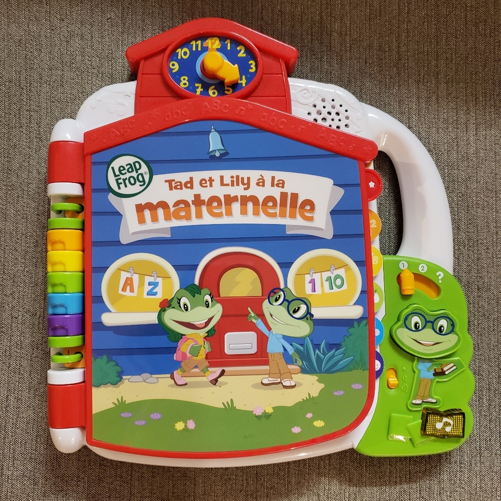 LeapFrog Tad's Get Ready for School Book (French Version)